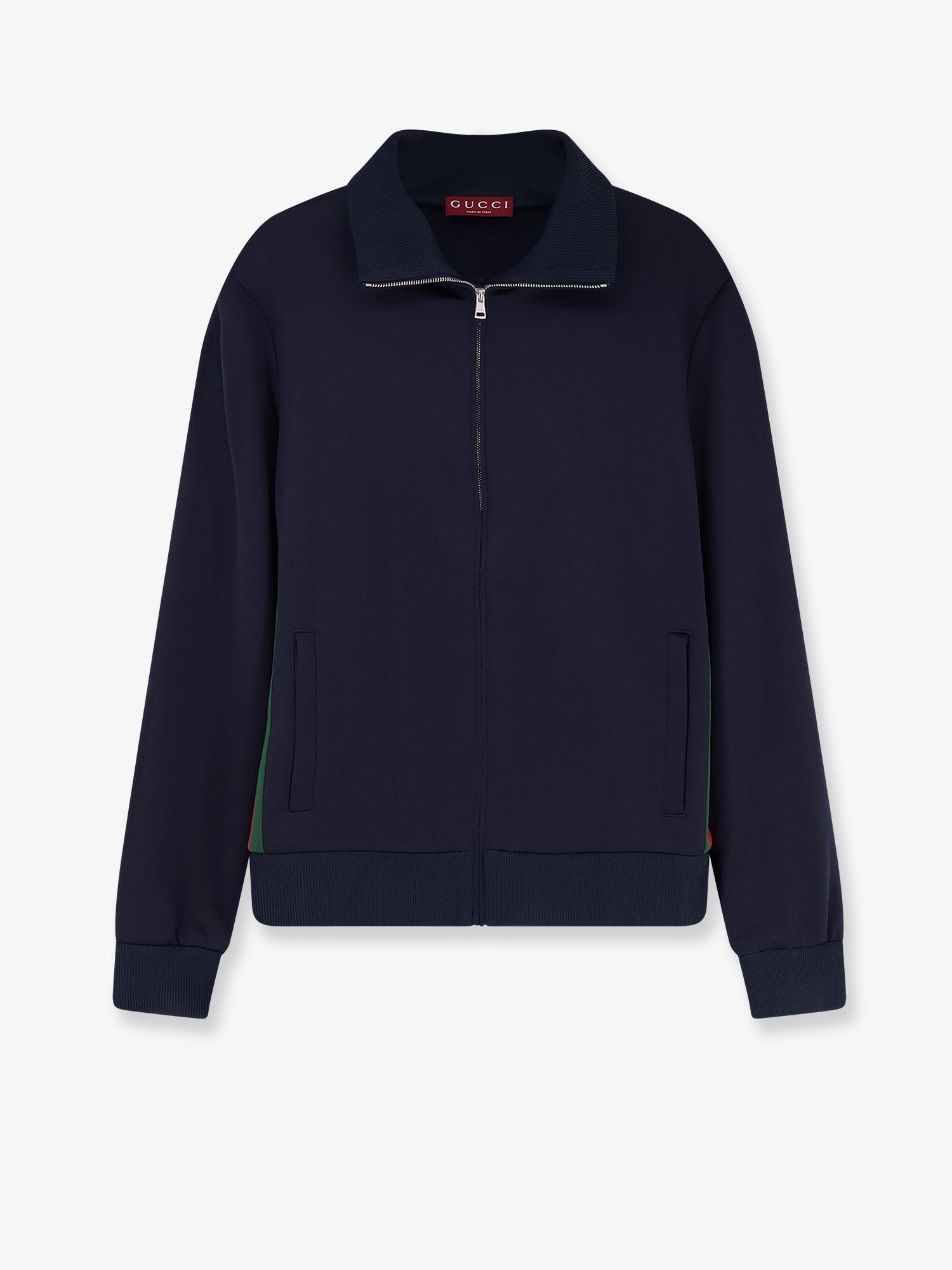 Jersey sweatshirt with lateral Web Band