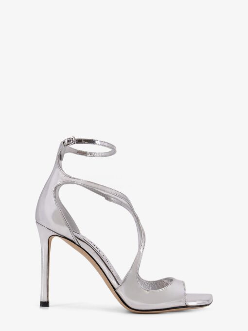 Shiny leather Azia sandals