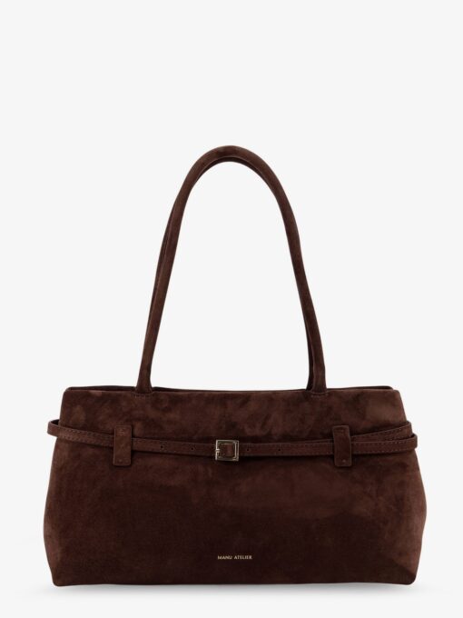 Le Cambon East West suede shoulder bag