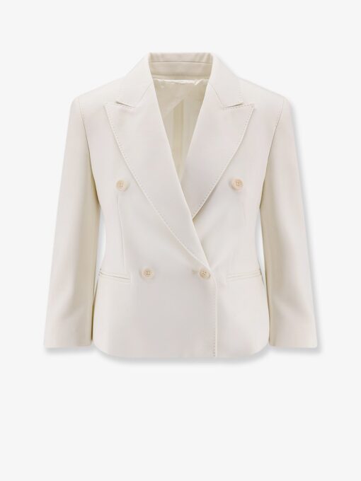 Mxmdorico stretch virgin wool blazer