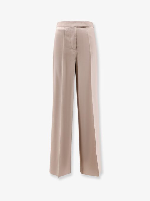 Mxmgirone virgin wool, mohair and silk trousers