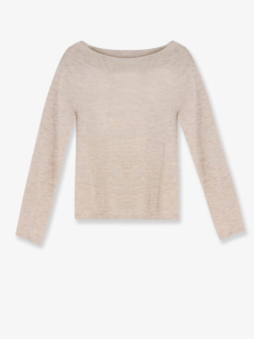 Faretra cashmere sweater with matching removable band