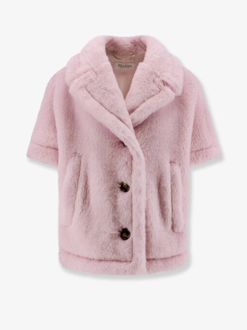 Mxacorvino1 alpaca and virgin wool fur cape