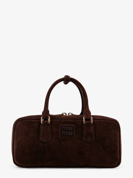 Arcadie suede shoulder bag