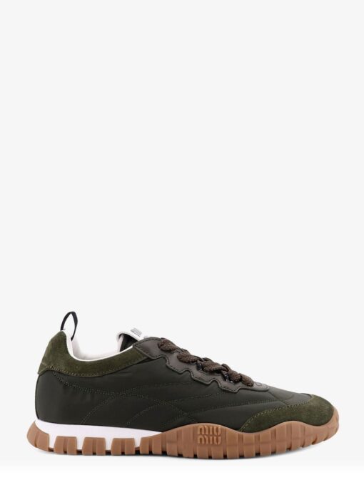 Technical fabric and suede Tyre sneakers