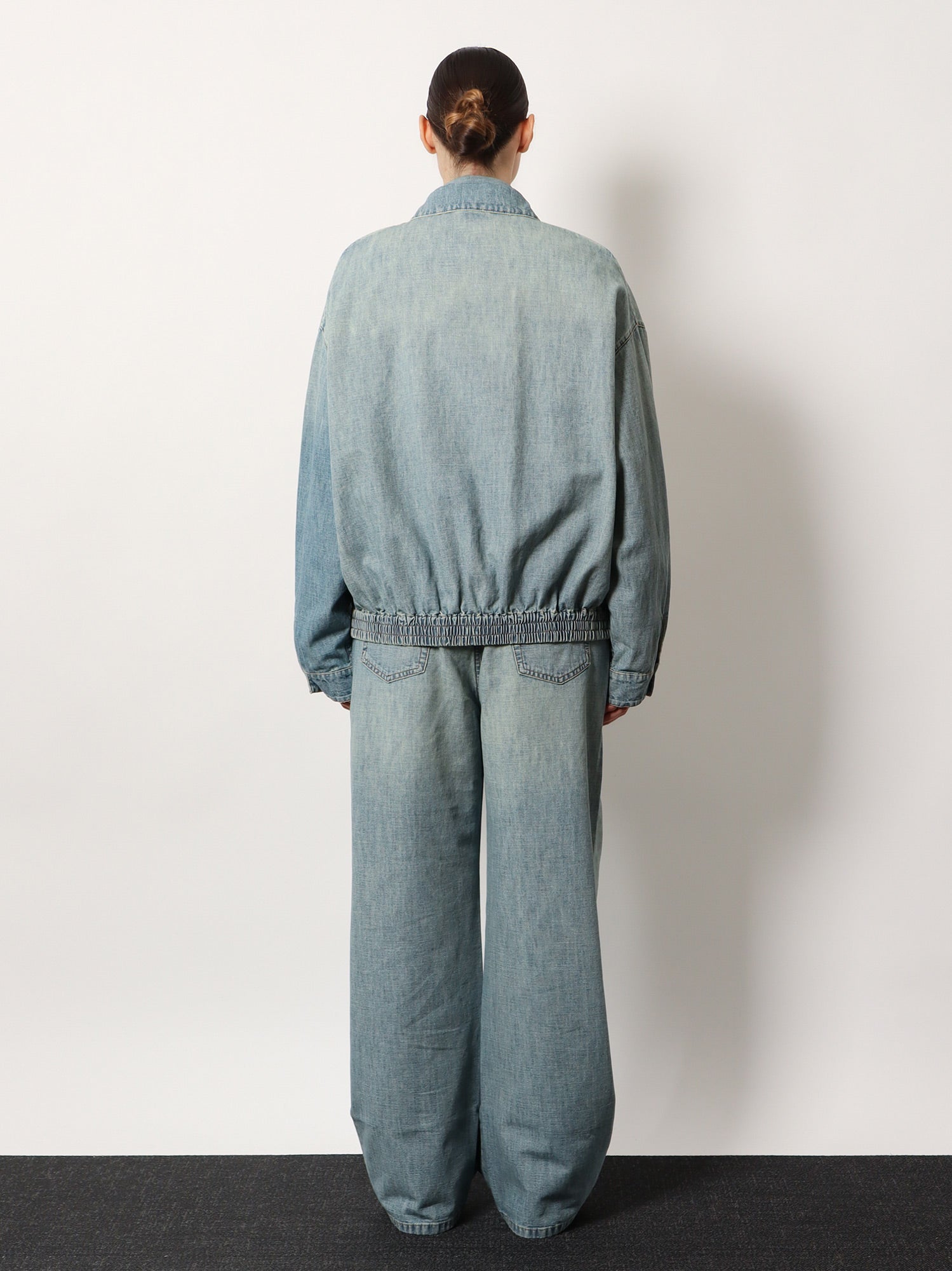 Denim Jacket with Miu Miu embroidery - Image 3