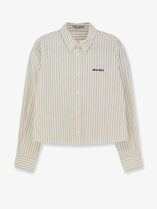 Striped cotton shirt