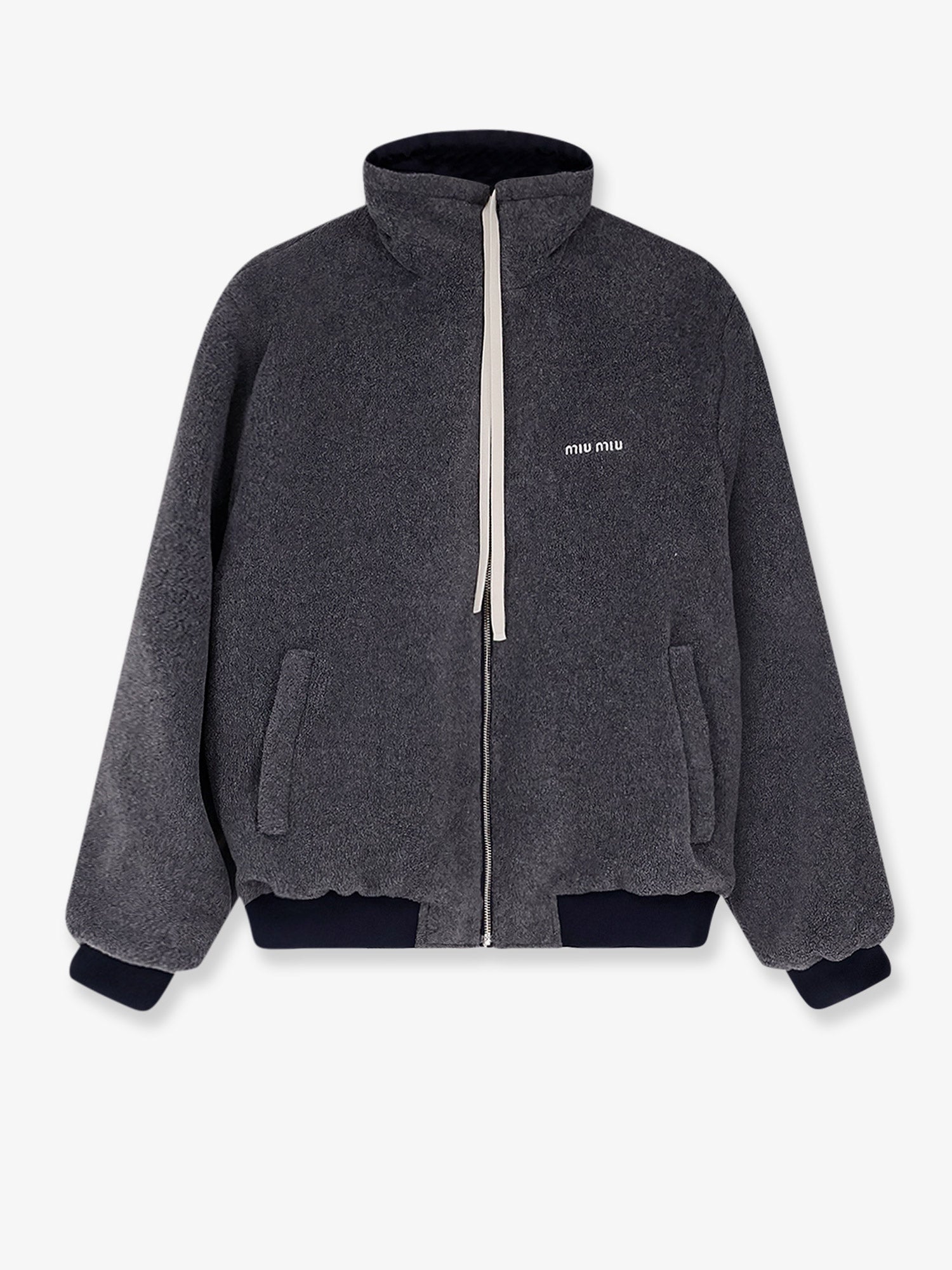 Technical fabric and fleece jacket - Image 3