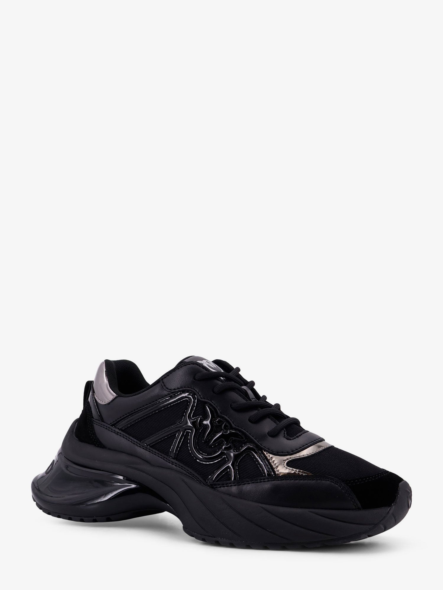 Ariel 33 leather sneakers with nylon inserts - Image 2