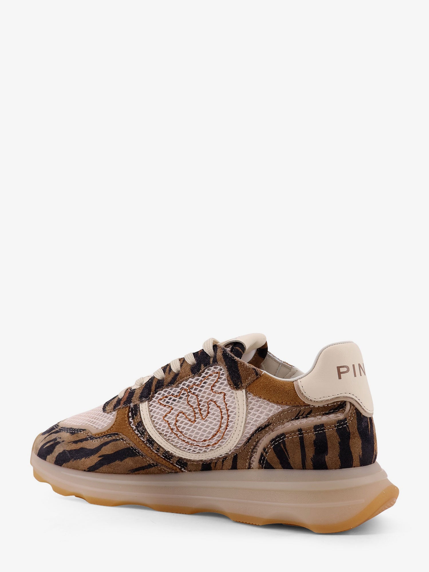 Zoe suede sneakers with mesh inserts - Image 3