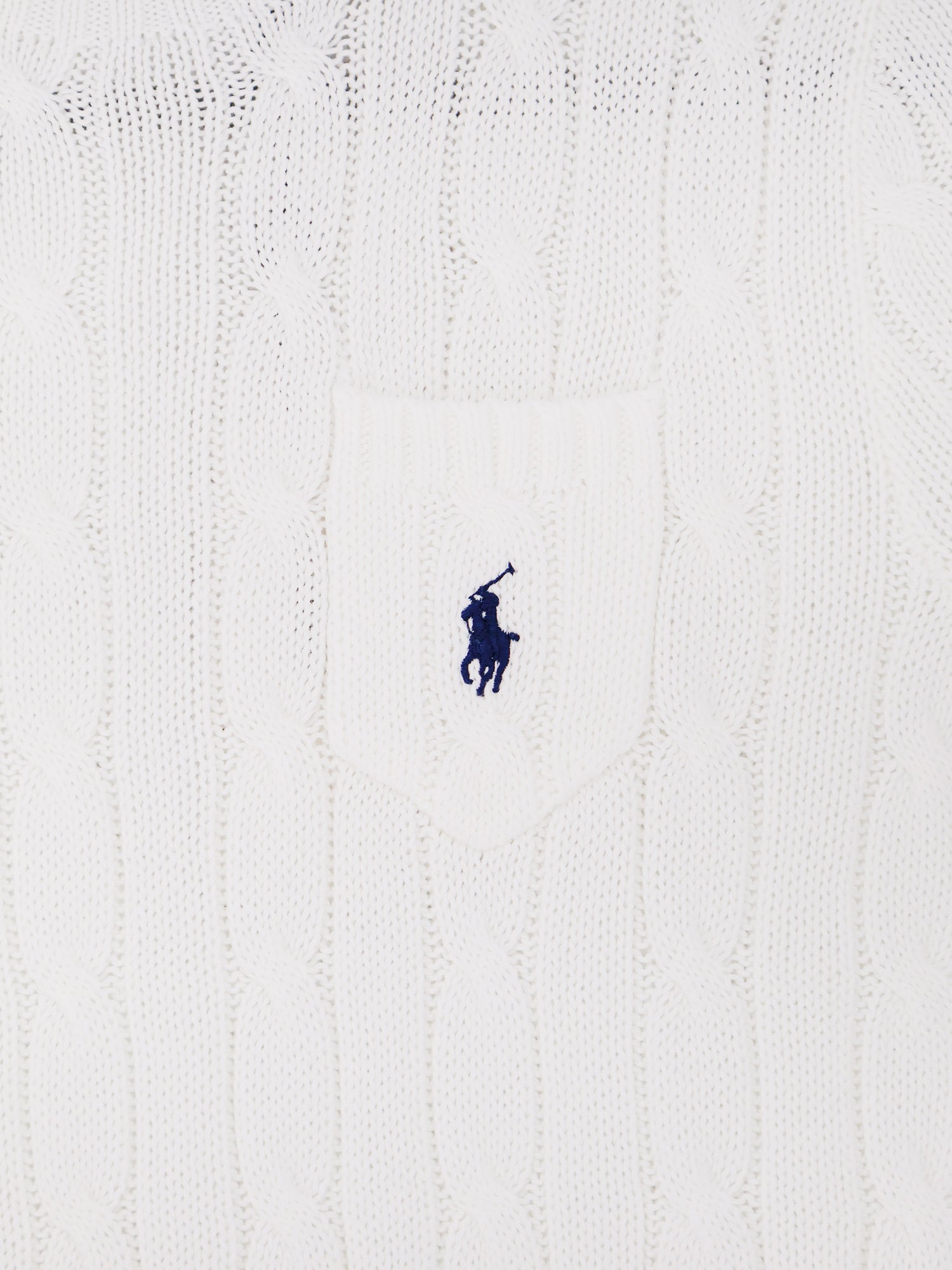 Cotton sweater with contrasting embroidered logo - Image 3