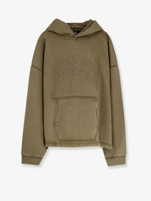 Represent Embellished Hoodie cotton sweatshirt