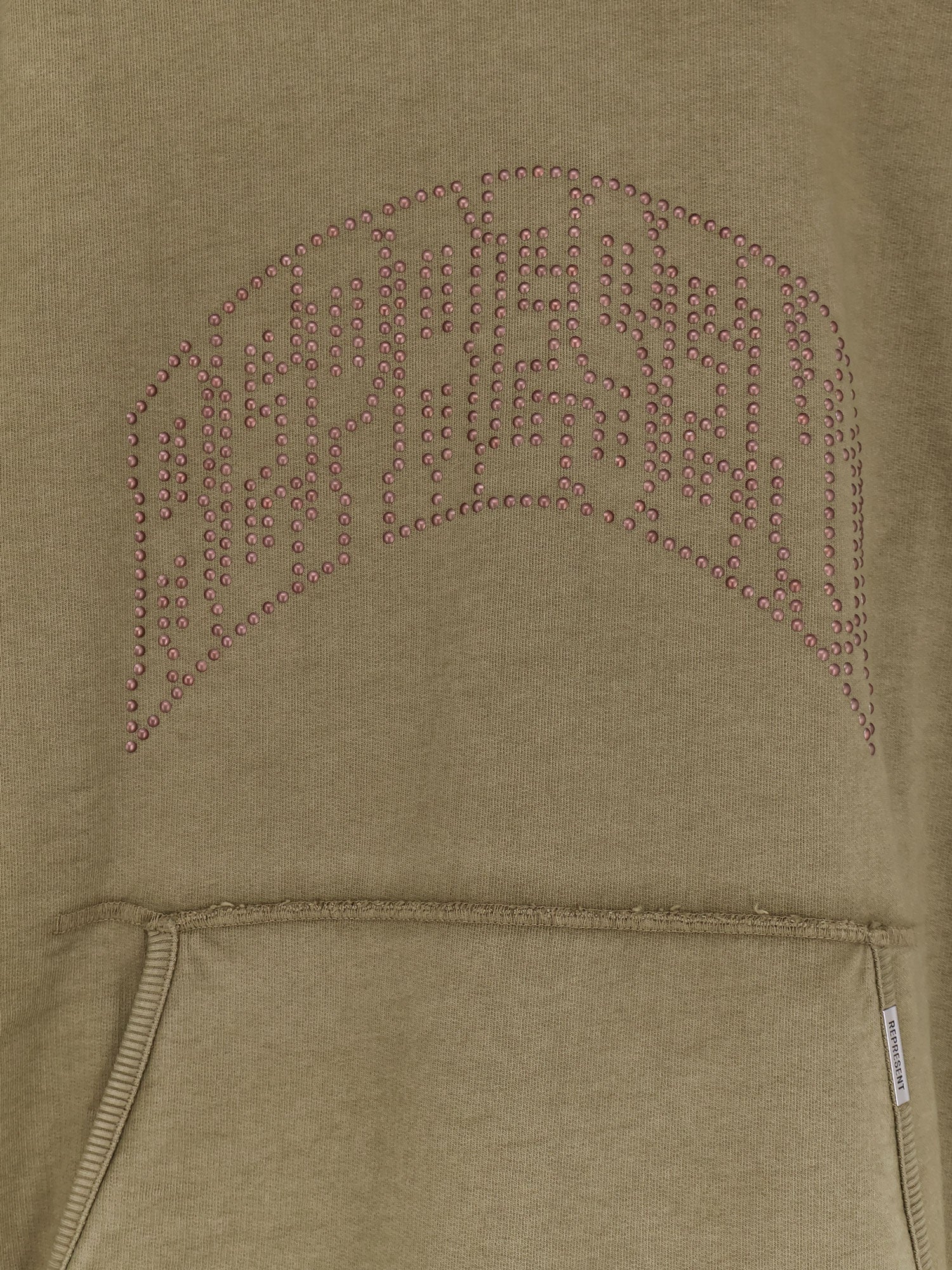 Represent Embellished Hoodie cotton sweatshirt - Image 3