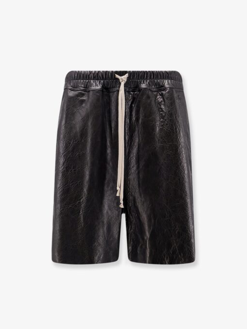 Leather shorts