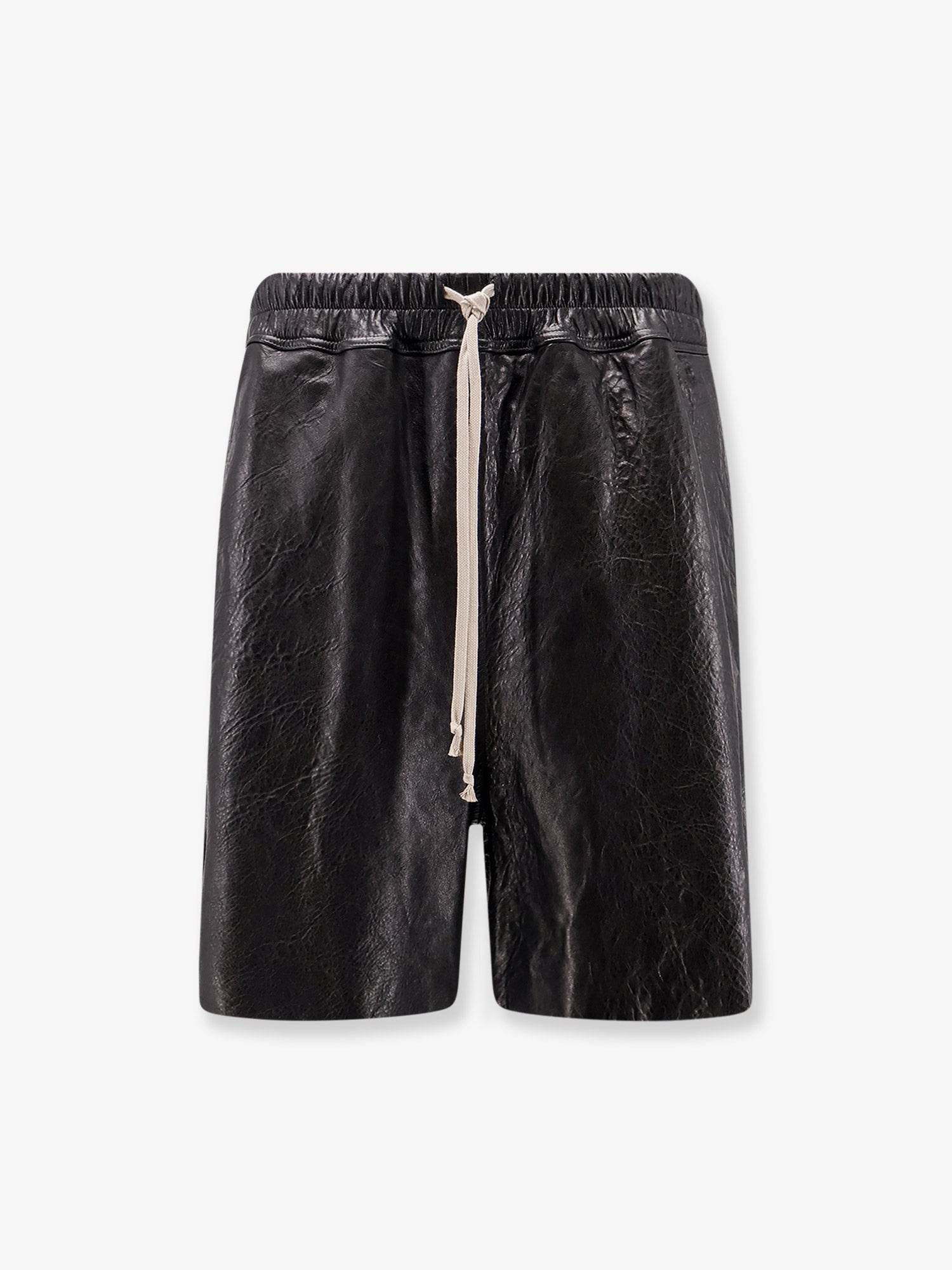 Leather shorts