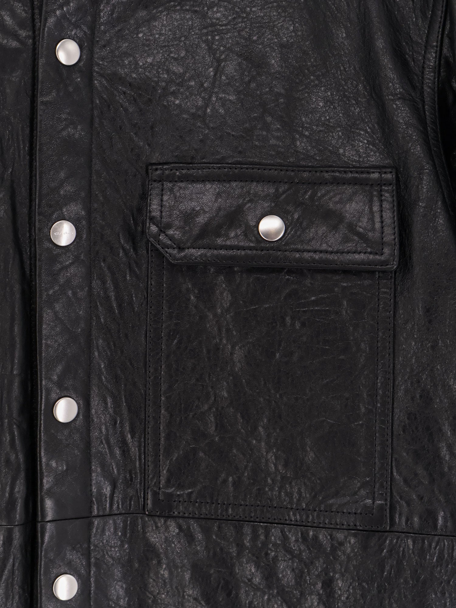 Outershirt leather jacket - Image 3