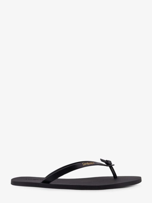 Party low rubber sandals