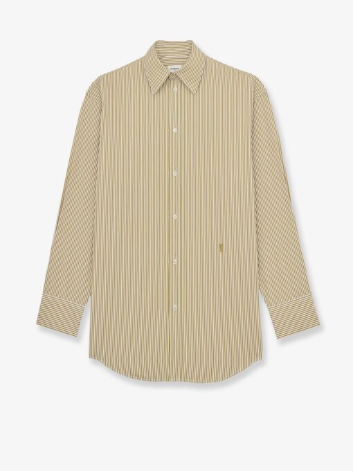 Striped cotton shirt