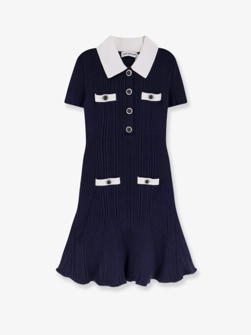 Ribbed mini dress