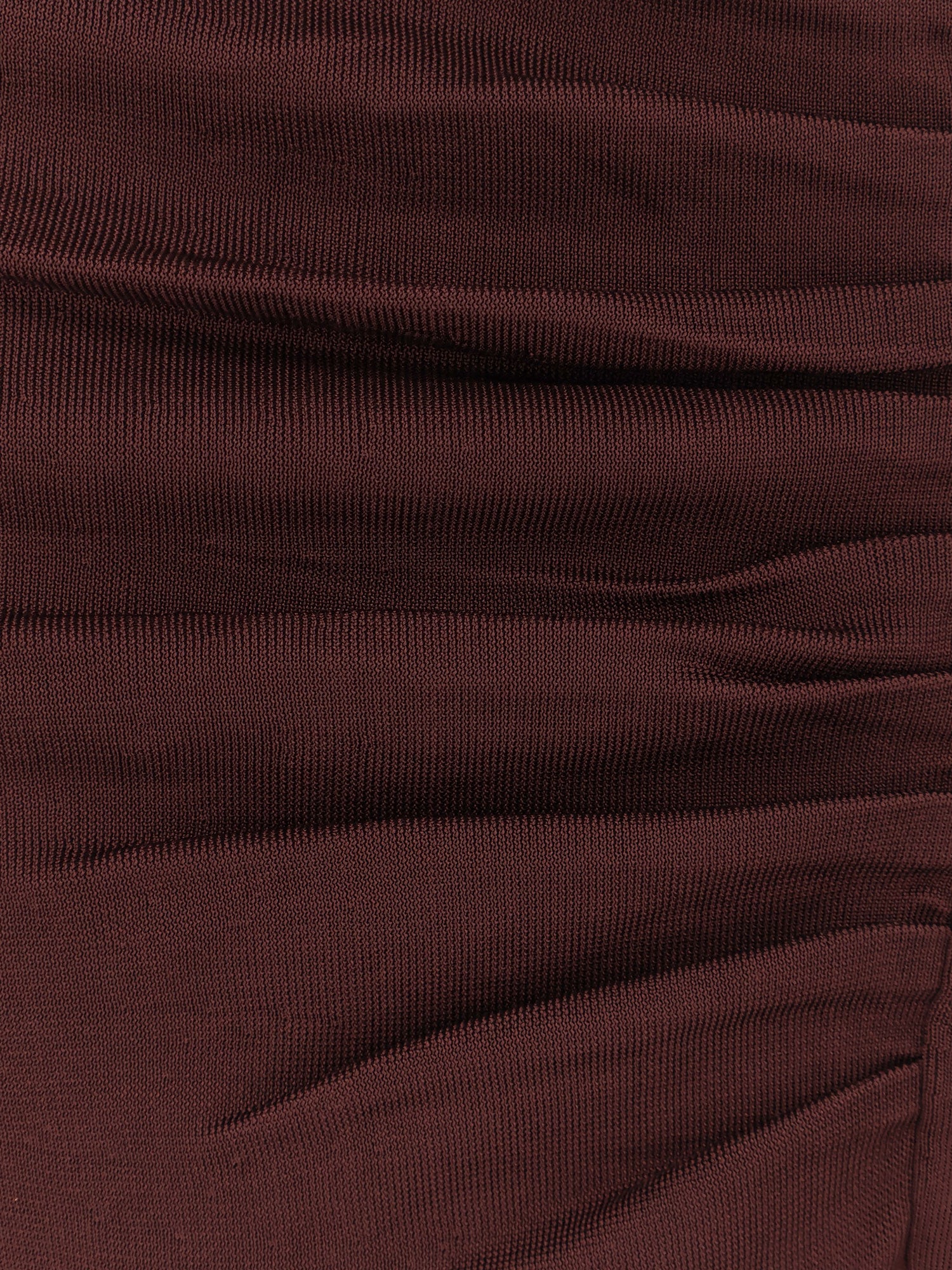 Draped knitted long dress - Image 3