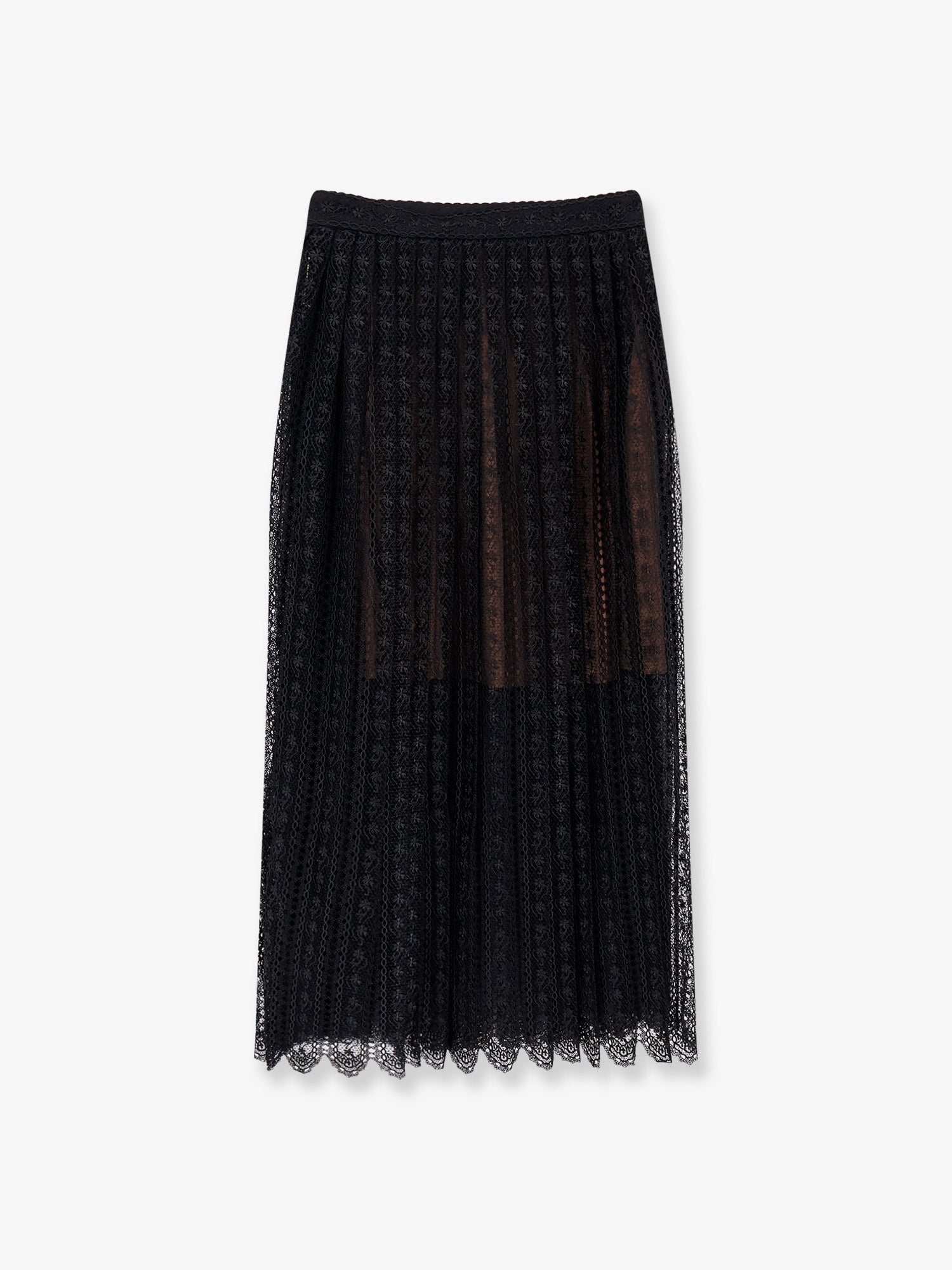 Organdis and lace skirt - Image 2