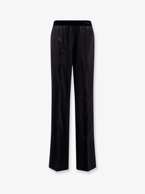 Pyjamas stretch satin trousers