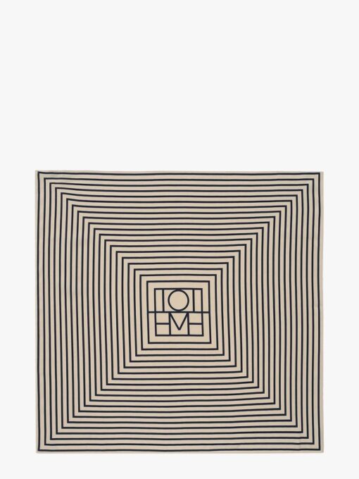 Signature Monogram silk foulard
