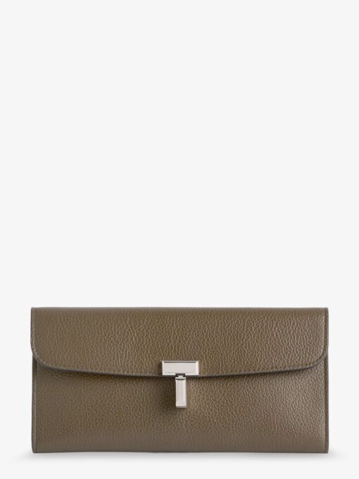 T-Lock leather wallet