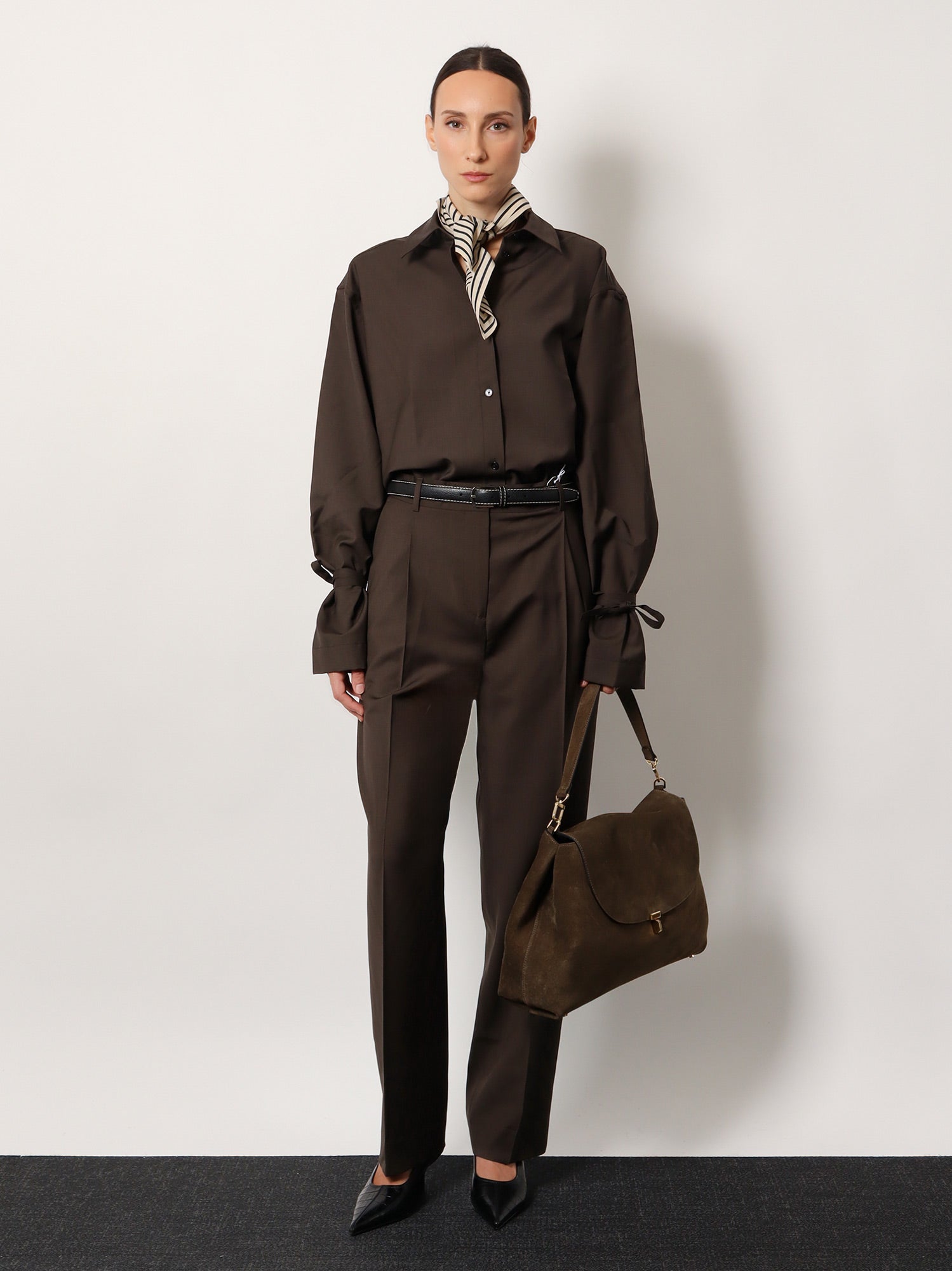 Tie-Cuff wool shirt - Image 2