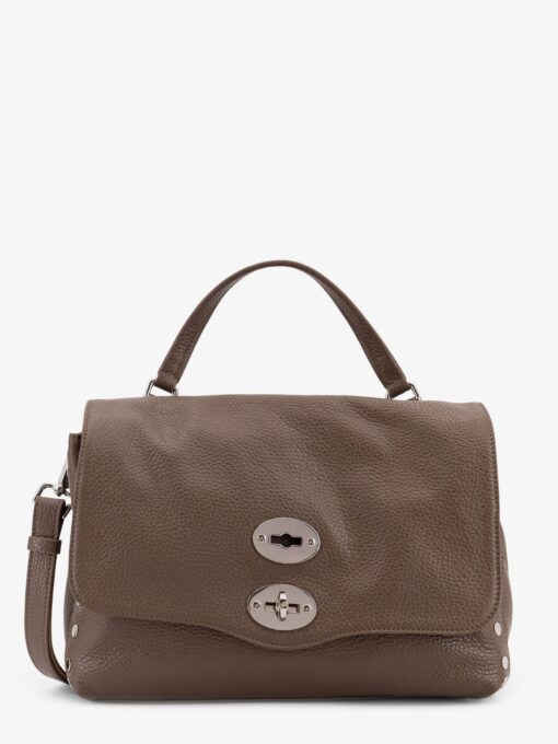 Postina® S textured leather crossbody bag