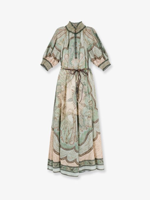 Wanderlust Billow silk Dress