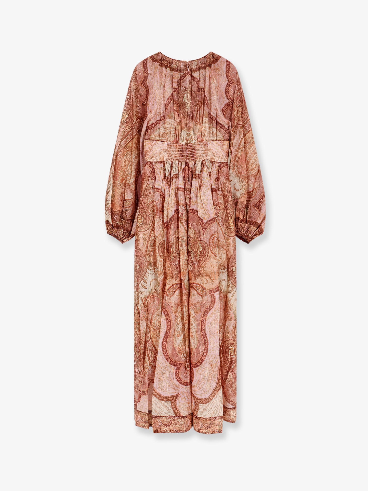 Cotton and silk blend Wanderlust long dress - Image 2
