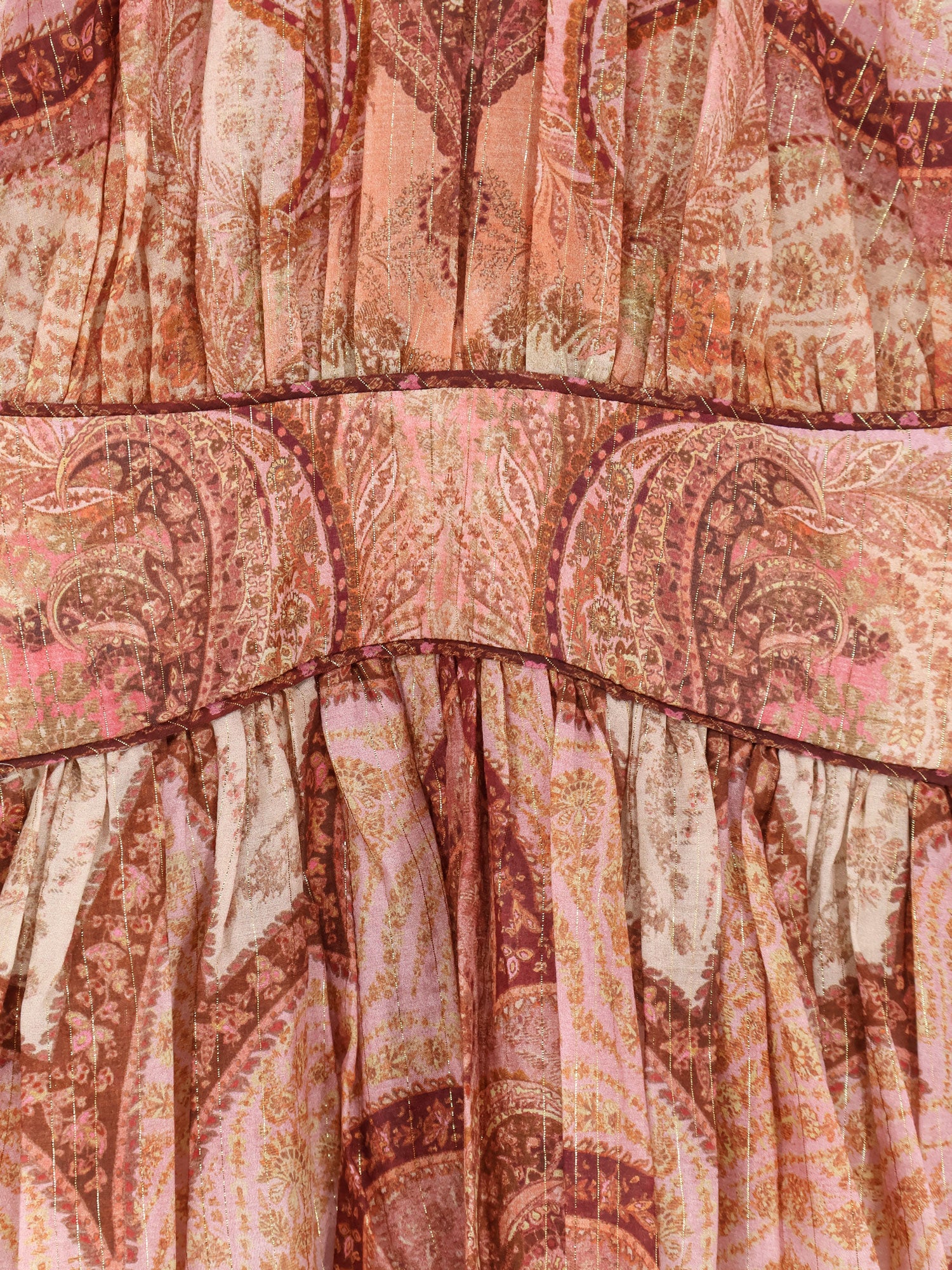 Cotton and silk blend Wanderlust long dress - Image 3