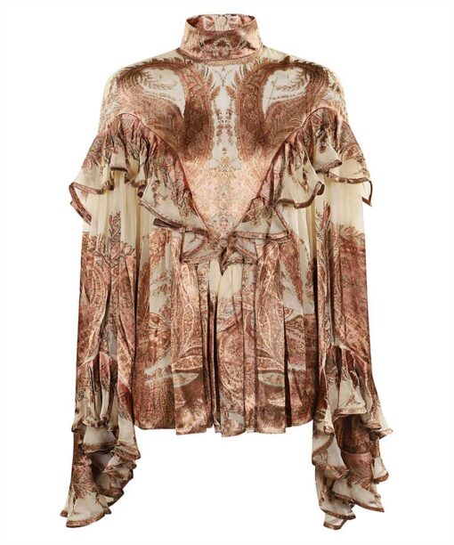 Zimmermann Hypnotic Burnout Shirt
