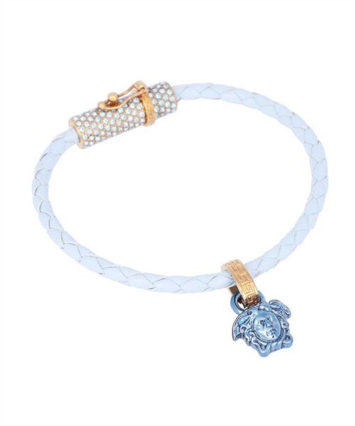Versace BRAIDED LEATHER Bracelet