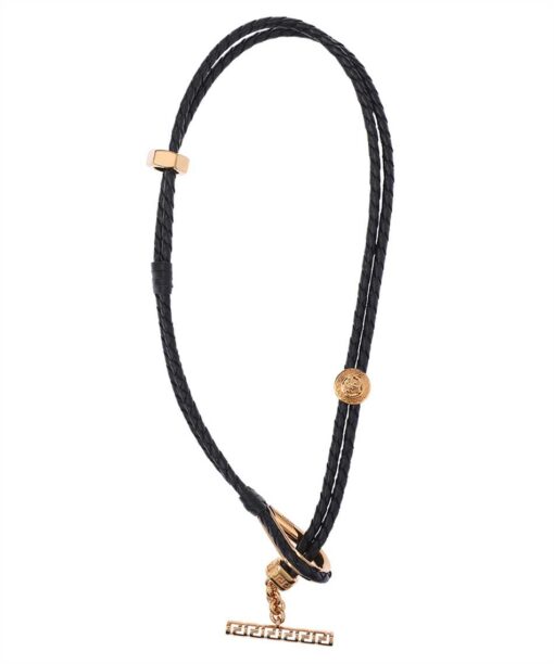 Versace METAL LEATHER Necklace