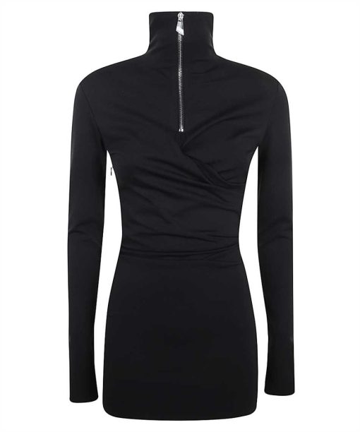 The Attico High neck Dress