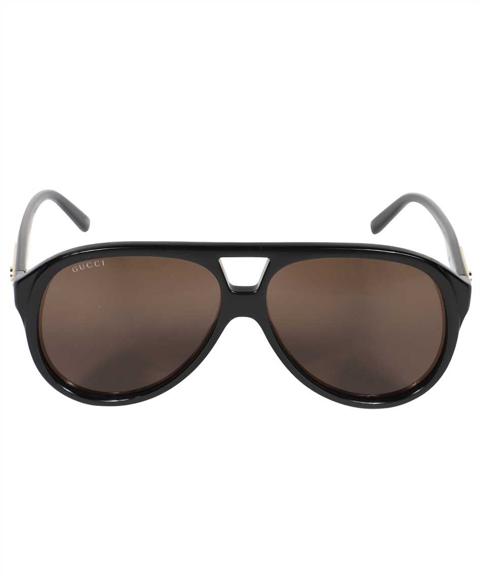 Gucci AVIATOR-FRAME Sunglasses