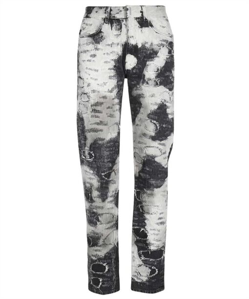 Givenchy SLIM-FIT PAINTED DESTROYED DENIM Jeans
