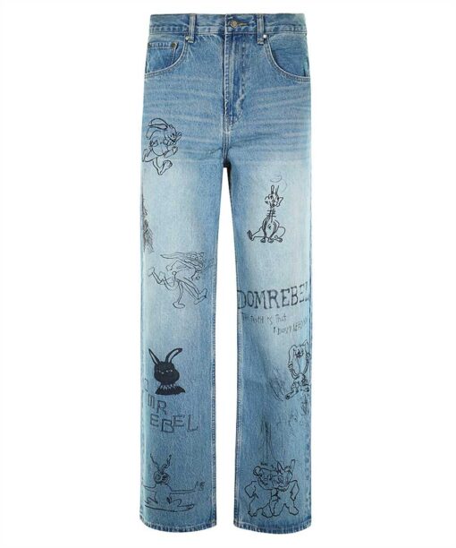 Domrebel MID BLUE Jean