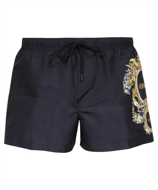 Versace LOGO-PRINT Swim briefs