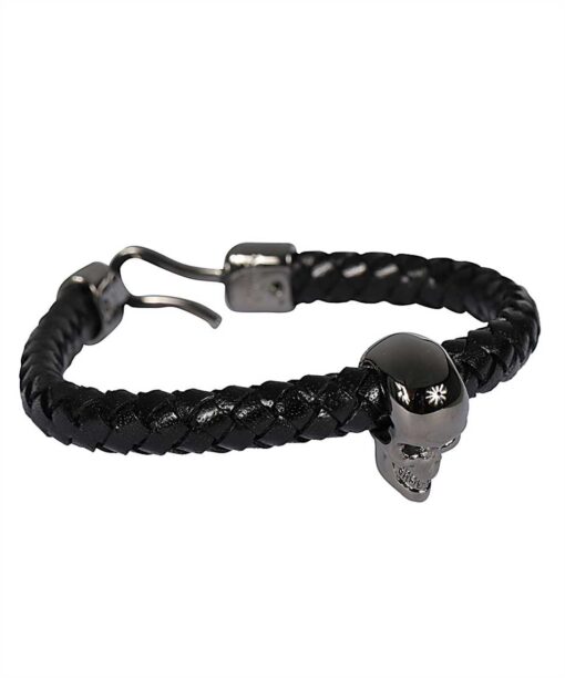 Alexander McQueen SKULL LEATHER Bracelet