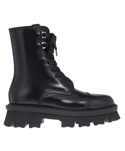 Salvatore Ferragamo COMBAT WITH CHUNKY SOLE Boots