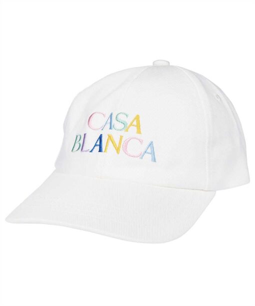 Casablanca STACKED LOGO EMBROIDERED Cap