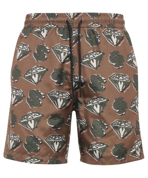 Billionaire Boys Club DIAMONDS & DOLLARS Swim shorts