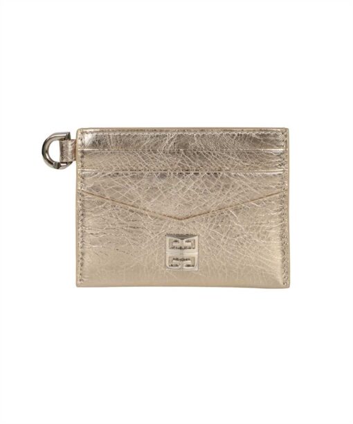 Givenchy 4G LAMIANTED LEATHER Card holder