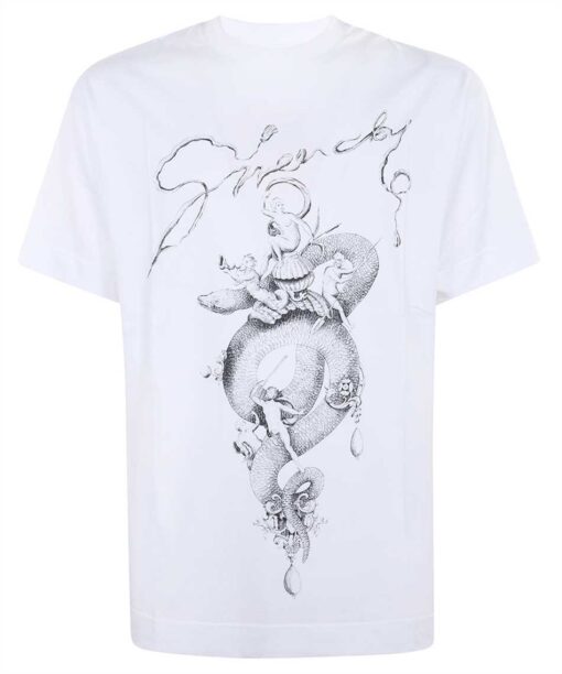 Givenchy CHANDELIER AND SNAKE T-shirt