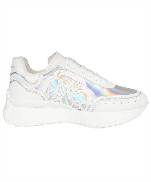 Alexander McQueen SPRINT RUNNER WITH IRIDESCENT PANELS Sneakers