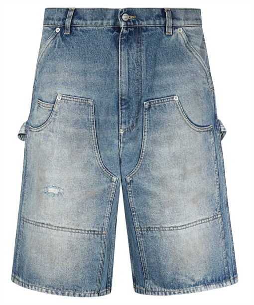 Moschino DENIM LAUREL CROWN Shorts