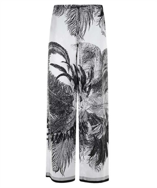 The Attico Feather-print Trousers